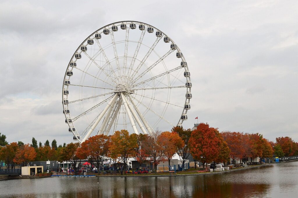 big wheel, old port, montreal, fall, autumn, montreal, montreal, montreal, montreal, montreal